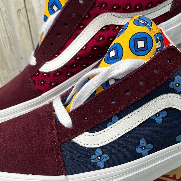 Vans old skool sneaker skate tie print mix - Picture 2 of 5